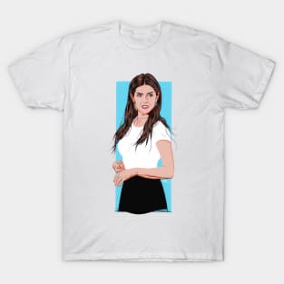 Anna Kendrick - An illustration by Paul Cemmick T-Shirt